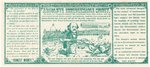 BEN BUTLER 1878 MASSACHUSETTS GOVERNOR RACE SATIRICAL $1000 BILL.