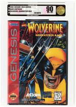 SEGA GENESIS (1994) WOLVERINE: ADAMANTIUM RAGE VGA 90 NM+/MINT.