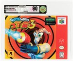 NINTENDO N64 (1999) EARTHWORM JIM 3D VGA 90 NM+/MINT.