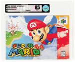 NINTENDO N64 (1996) SUPER MARIO 64 VGA 85 NM+.