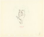 SILLY SYMPHONIES - MOTHER GOOSE GOES HOLLYWOOD PRODUCTION DRAWING ORIGINAL ART LOT (NED SPARKS).