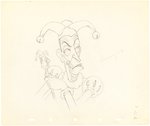 SILLY SYMPHONIES - MOTHER GOOSE GOES HOLLYWOOD PRODUCTION DRAWING ORIGINAL ART LOT (NED SPARKS).