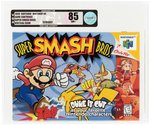 NINTENDO N64 (1999) SUPER SMASH BROS. VGA 85 NM+ (VERTICAL SEAM).