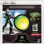 XBOX VIDEO GAME SYSTEM (2004) HALO SPECIAL EDITION VGA 85 NM+ (GREEN CONSOLE).