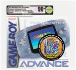 NINTENDO GAME BOY ADVANCE (2001) VIDEO GAME SYSTEM W/POKEMON CRYSTAL VGA 90+ NM+/MINT.