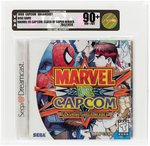 SEGA DREAMCAST (1999) MARVEL VS CAPCOM: CLASH OF SUPER HEROES VGA 90+ NM+/MINT.