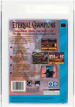 SEGA CD (1994) ETERNAL CHAMPIONS: CHALLENGE FROM THE DARK SIDE VGA 90 NM+/MINT.