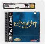 PLAYSTATION PS ONE (1999) ECHO NIGHT VGA 90+ NM+/MINT. (LOW POP)