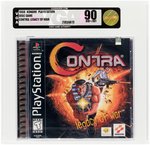 PLAYSTATION PS ONE (1996) CONTRA: LEGACY OF WAR VGA 90 NM+/MINT. (NONE GRADED HIGHER)