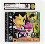 PLAYSTATION PS ONE (2000) THE MISADVENTURES OF TRON BONNE VGA 90 NM+/MINT.