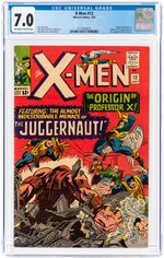 X-MEN #12 JULY 1965 CGC 7.0 FINE/VF (FIRST JUGGERNAUT).