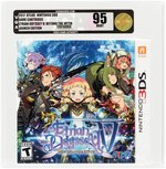 NINTENDO 3DS (2017) ETRIAN ODYSSEY V: BEYOND THE MYTH LAUNCH EDITION VGA 95 MINT.