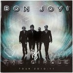 BON JOVI BAND-SIGNED THE CIRCLE TOUR PROGRAM.