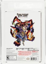 NINTENDO 3DS (2016) FINAL FANTASY EXPLORERS COLLECTOR'S EDITION VGA 90 NM+/MINT.