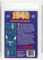 NINTENDO NES (1988) 1943: THE BATTLE OF MIDWAY (BLACK NINTENDO SEAL) VGA 85 NM+.