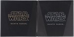 2016 1 OZ. GOLD & SILVER STAR WARS CLASSIC DARTH VADER FIRST RELEASES PAIR NGC PF70 ULTRA CAMEO PROOFS.