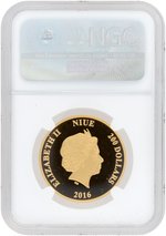 2016 1 OZ. GOLD & SILVER STAR WARS CLASSIC DARTH VADER FIRST RELEASES PAIR NGC PF70 ULTRA CAMEO PROOFS.