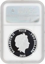 2016 1 OZ. GOLD & SILVER STAR WARS CLASSIC DARTH VADER FIRST RELEASES PAIR NGC PF70 ULTRA CAMEO PROOFS.