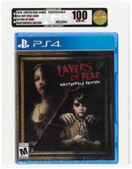 PLAYSTATION PS4 (2018) LAYERS OF FEAR - MASTERPIECE EDITION VGA 100 GEM MINT.