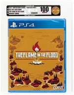 PLAYSTATION PS4 (2017) THE FLAME IN THE FLOOD (VARIANT COVER) VGA 100 GEM MINT.