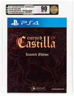 PLAYSTATION PS4 (2017) CURSED CASTILLA EX - LIMITED EDITION VGA 90 NM+/MINT.