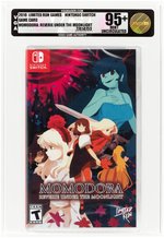 NINTENDO SWITCH (2019) MOMODORA: REVERIE UNDER THE MOONLIGHT VGA 95+ MINT UNCIRCULATED.