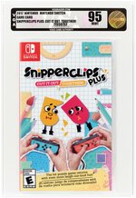 NINTENDO SWITCH (2017) SNIPPERCLIPS PLUS: CUT IT OUT, TOGETHER VGA 95 MINT.