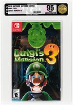 NINTENDO SWITCH (2019) LUIGI'S MANSION 3 VGA 95 MINT UNCIRCULATED.