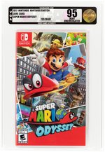 NINTENDO SWITCH (2017) SUPER MARIO ODYSSEY VGA 95 MINT UNCIRCULATED.