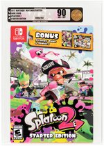 NINTENDO SWITCH (2017) SPLATOON 2 STARTER EDITION VGA 90 NM+/MINT.