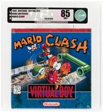 NINTENDO VIRTUAL BOY (1995) MARIO CLASH VGA 85 NM+.