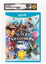 NINTENDO Wii U (2014) SUPER SMASH BROS. BRAWL FOR Wii U VGA 95+ MINT UNCIRCULATED.