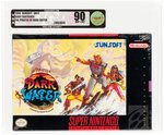 NINTENDO SNES (1994) THE PIRATES OF DARK WATER VGA 90 NM+/MINT. (NONE GRADED HIGHER)