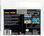 NINTENDO SNES (1991) FINAL FIGHT VGA 90+ NM+/MINT UNCIRCULATED.