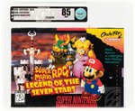 NINTENDO SNES (1996) SUPER MARIO RPG: LEGEND OF THE SEVEN STARS VGA 85 NM+.