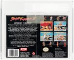 NINTENDO SNES (1992) STREET FIGHTER II VGA 90 NM+/MINT UNCIRCULATED.