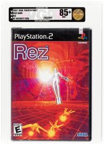 PLAYSTATION PS2 (2002) REZ (W/SECURITY SEAL) VGA 85+ NM+.