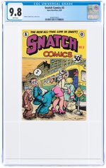 SNATCH COMICS #3 AUGUST 1969 CGC 9.8 NM/MINT.