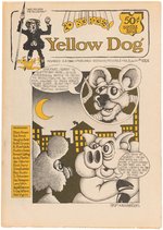 YELLOW DOG LOT OF 14 UNDERGROUND COMIC ISSUES.