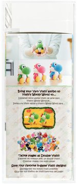 NINTENDO Wii U(2015) YOSHI'S WOOLLY WORLD + GREEN YARN YOSHI AMIIBO VGA 95 MINT.