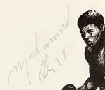 MUHAMMAD ALI SIGNED 1978 BOXING PROGRAM.