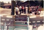 MUHAMMAD ALI CUT SIGNATURE & VINTAGE SNAPSHOT LOT.