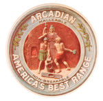 "ARCADIAN AMERICA'S BEST RANGE" RARE MIRROR BY F.E. JENS.