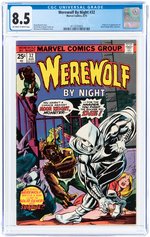 WEREWOLF BY NIGHT #32 AUGUST 1975 CGC 8.5 VF+ (FIRST MOON KNIGHT).