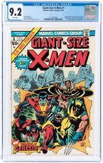 GIANT SIZE X-MEN #1 SUMMER 1975 CGC 9.2 NM- (FIRST STORM, NIGHTCRAWLER, COLOSSUS & THUNDERBIRD).