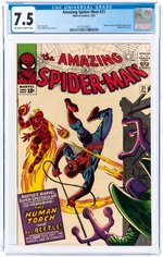 AMAZING SPIDER-MAN #21 FEBRUARY 1965 CGC 7.5 VF-.