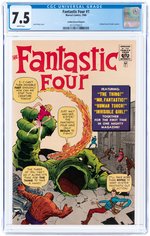 FANTASTIC FOUR #1 (GOLDEN RECORD REPRINT) 1966 CGC 7.5 VF-.