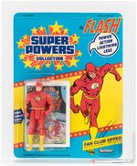 SUPER POWERS COLLECTION (1984) - THE FLASH SERIES 1/12 BACK AFA 75 EX+/NM.