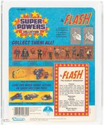 SUPER POWERS COLLECTION (1984) - THE FLASH SERIES 1/12 BACK AFA 75 EX+/NM.