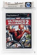 PLAYSTATION PS2 (2009) MARVEL: ULTIMATE ALLIANCE 2 WATA 9.4 A+ SEALED.
